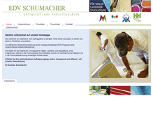 Tablet Screenshot of edvschumacher.de